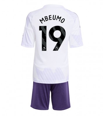 Manchester United Bryan Mbeumo #19 Replika Babytøj Udebanesæt Børn 2025-26 Kortærmet (+ Korte bukser)